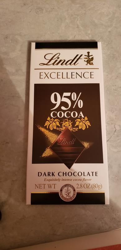 Customer reviews for Lindt EXCELLENCE 95% Cocoa Dark Chocolate
