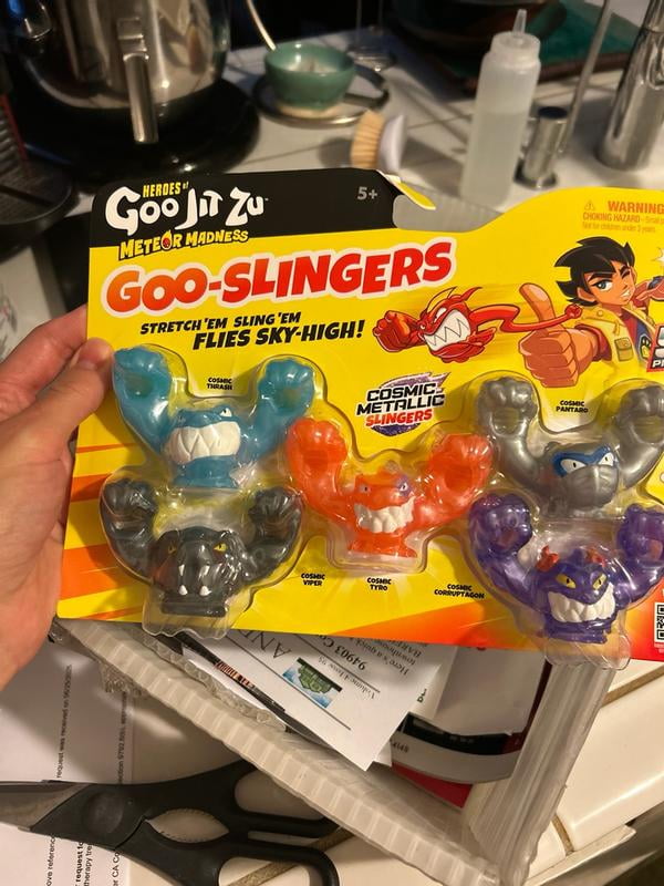 Heroes Of Goo Jit Zu Meteor Madness Goo Slingers Mega Pack Cosmic