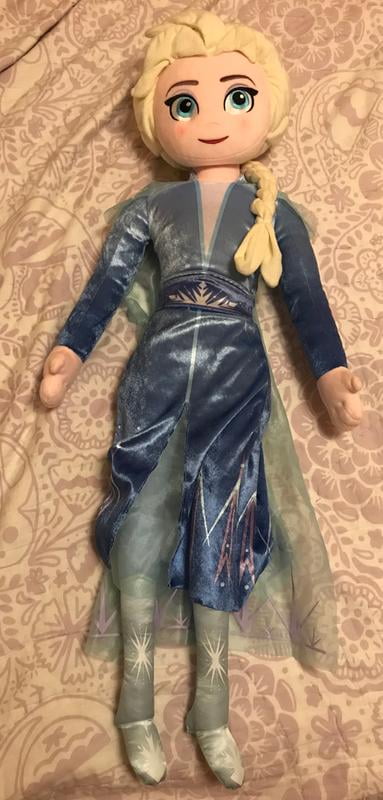 frozen 2 elsa jumbo singing plush