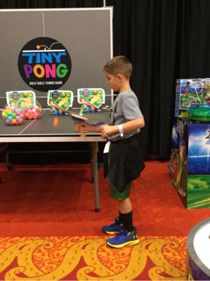 Tiny Pong Solo Table Tennis Kids Electronic Handheld Game Walmart Com Walmart Com