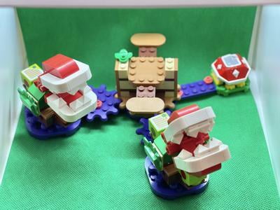 アイデア idea 336, 348 Amazon.com: LEGO Super Mario Piranha Plant Puzzling