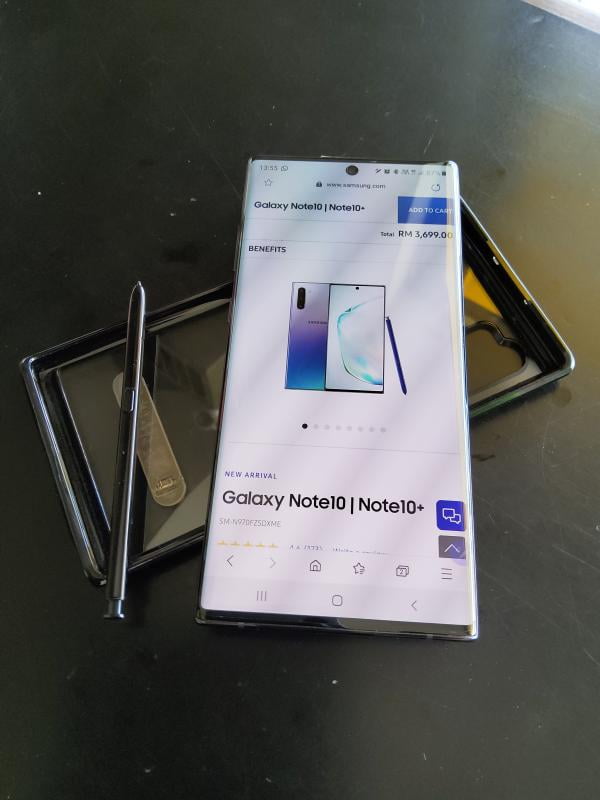 SAMSUNG Galaxy NOTE 10 N970F, 256GB, GSM Unlocked Dual SIM