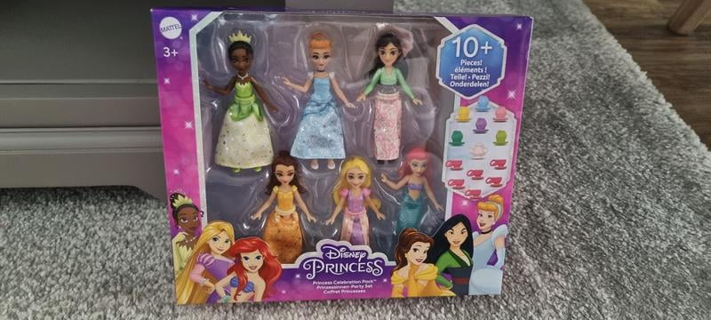 open lace back dress Disney Princess Party Dress Pack, Includes Ariel, Aurora, Belle,  Cinderella, Jasmine, Rapunzel, and Tiana Fashion Dolls: Buy Online at Best  Price in UAE main image 0