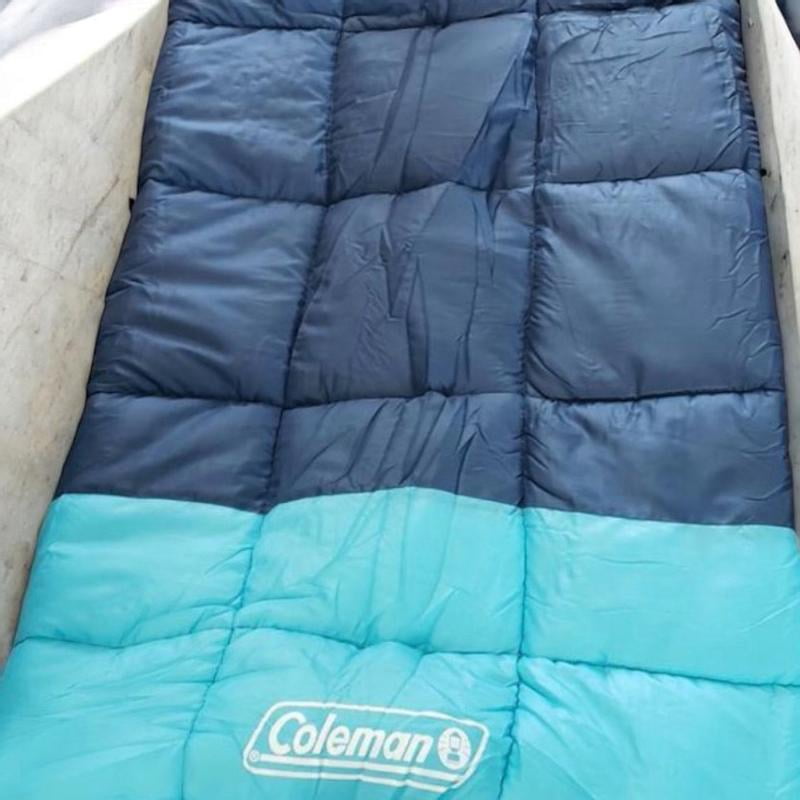 Coleman Kompact 40 Degree F Rectangle Sleeping Bag, Tiger Lily