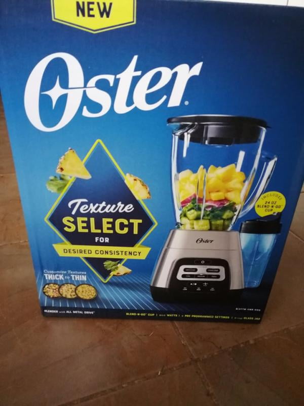 Oster Master Series Blender, Texture Select, Blend-N-Go Cup