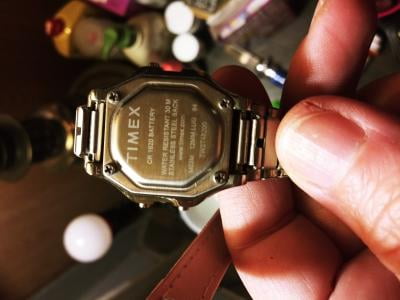 timex men's classic digital watch manual