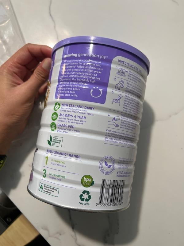 Customer reviews for Bubs Organic® Grass Fed Follow-on