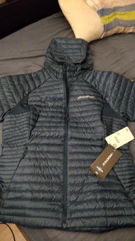 Eddie bauer men's microtherm 2.0 cheap stormdown hooded jacket