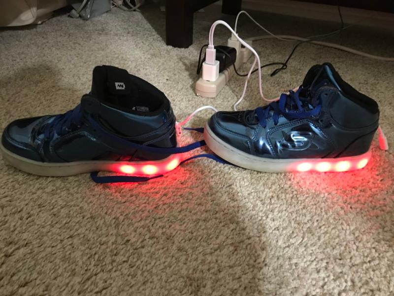 skechers electric lights