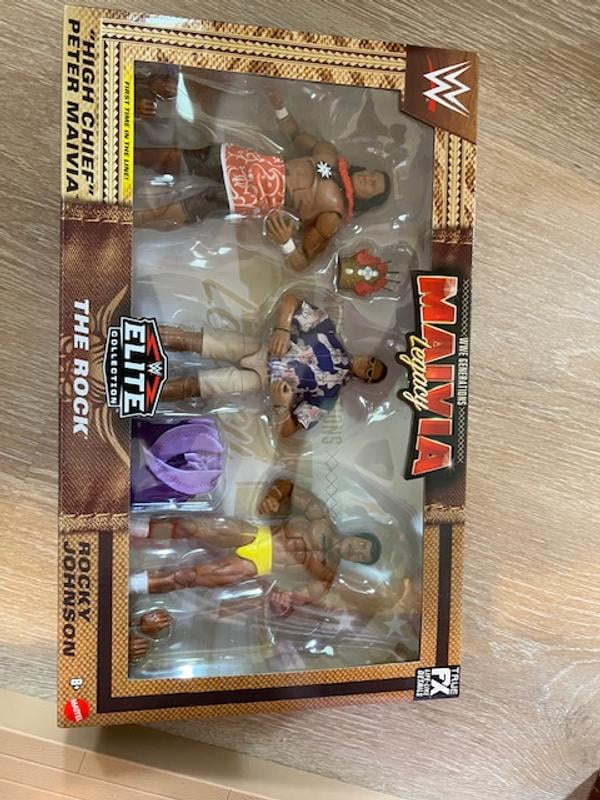 WWE Elite Action Figure Generations: The Rock, Rocky Johnson