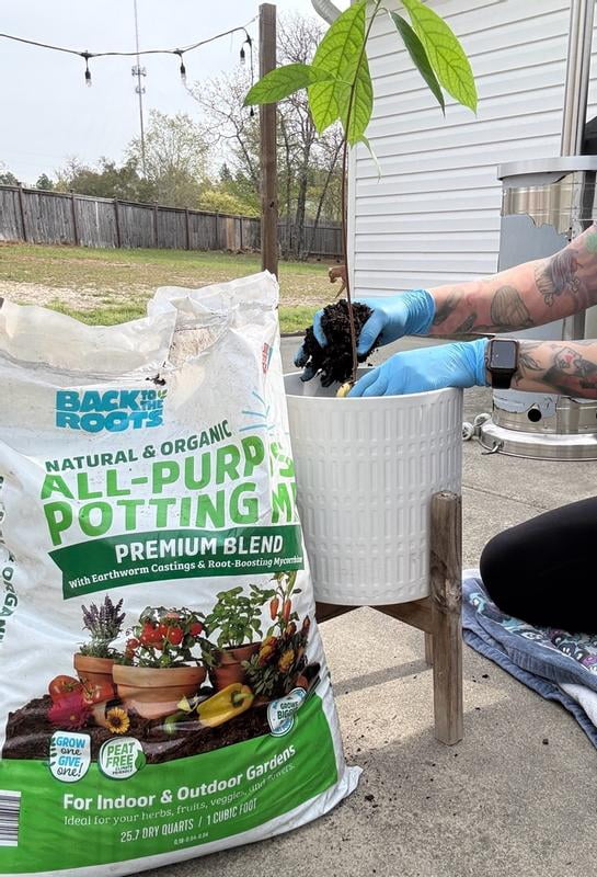 Organic Potting Mix, (2 1cu. ft. Bags) - Walmart.com