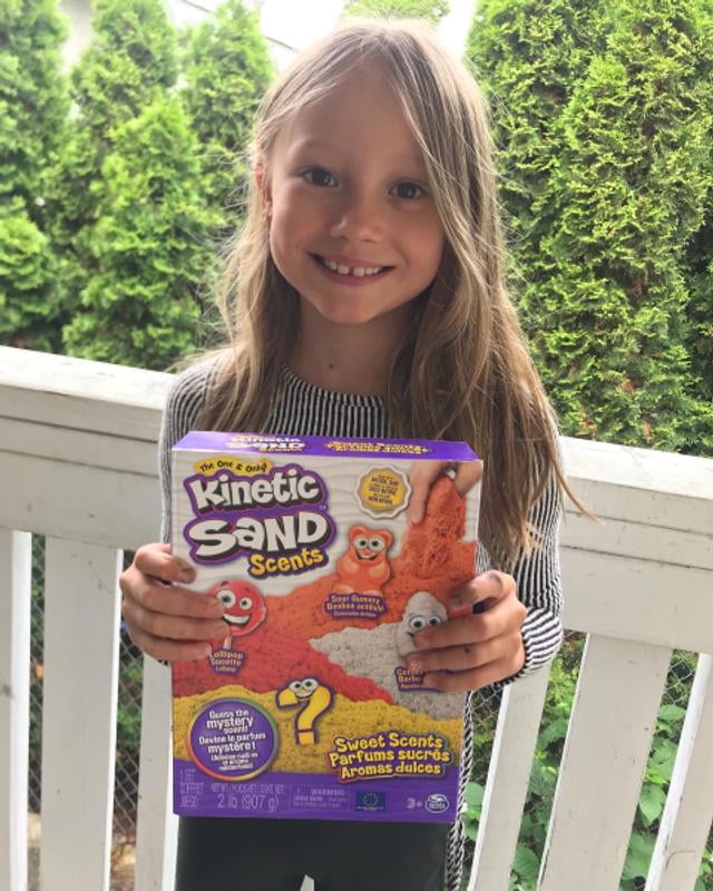 Kinetic Sand, Sweet Scents 4-Pack with 2lb of Scented Sand, for