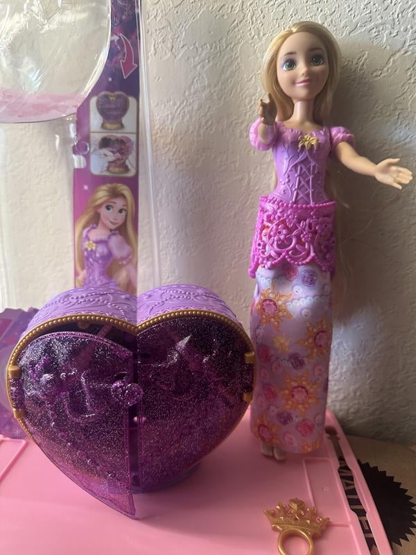 Disney Princess Jewel Reveal Rapunzel Fashion Doll w/ 8 Surprises