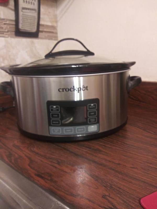 Crock-Pot® 6-Quart Smart-Pot® Programmable Slow Cooker w/ Easy Clean,  Stainless Steel