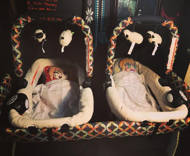 baby trend twin nursery center