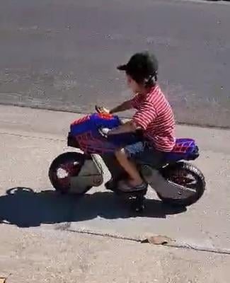 walmart spiderman dirt bike