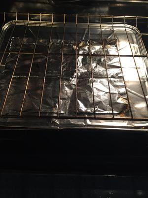 Hefty ez foil online oven rack liner tray