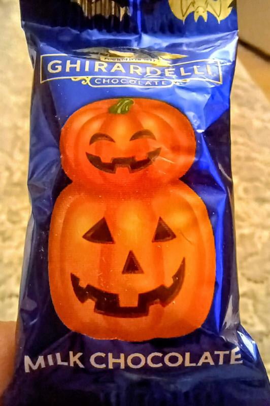 GHIRARDELLI Jack O' Lanterns Chocolate Assortment, 4.1 oz Bag