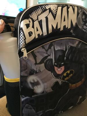 batman lunch bag and bottle