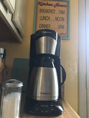 Cuisinart Dtc 975bkn 12 Cup Programmable Thermal Coffee Maker Walmart Com Walmart Com