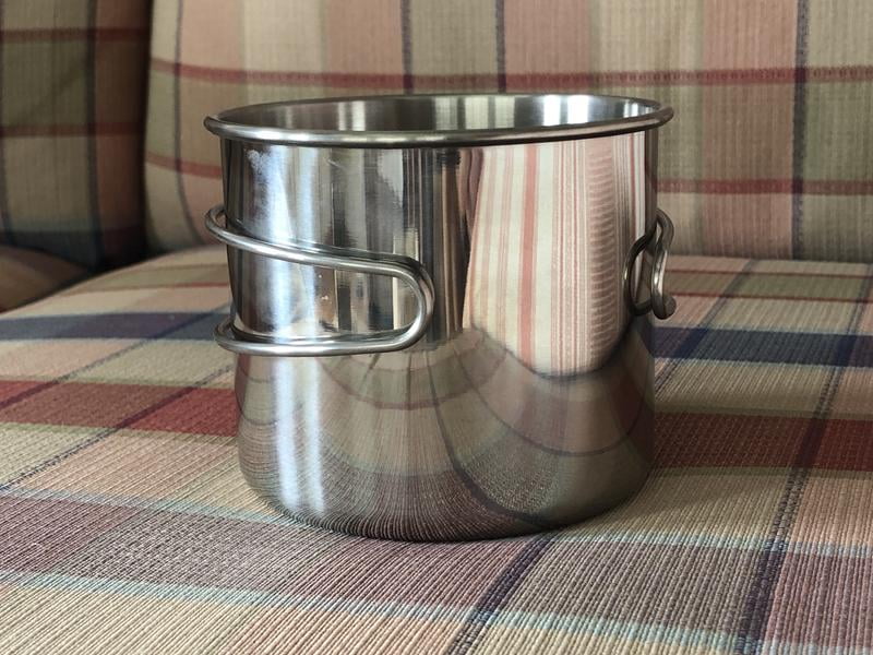 Ozark Trail Stainless Steel 18 oz Camping Tumbler with Handle for