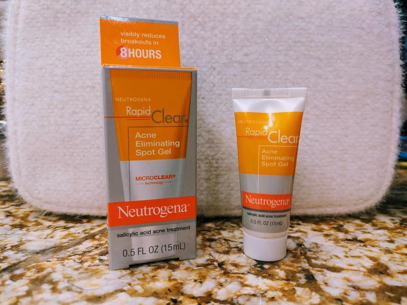 4 pack) Neutrogena Rapid Clear Acne Eliminating Spot Treatment Gel