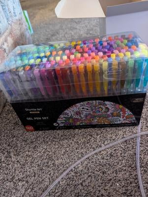 Shuttle Art 260 Pack Gel Pen Set, 130 Colored Gel Pens +130