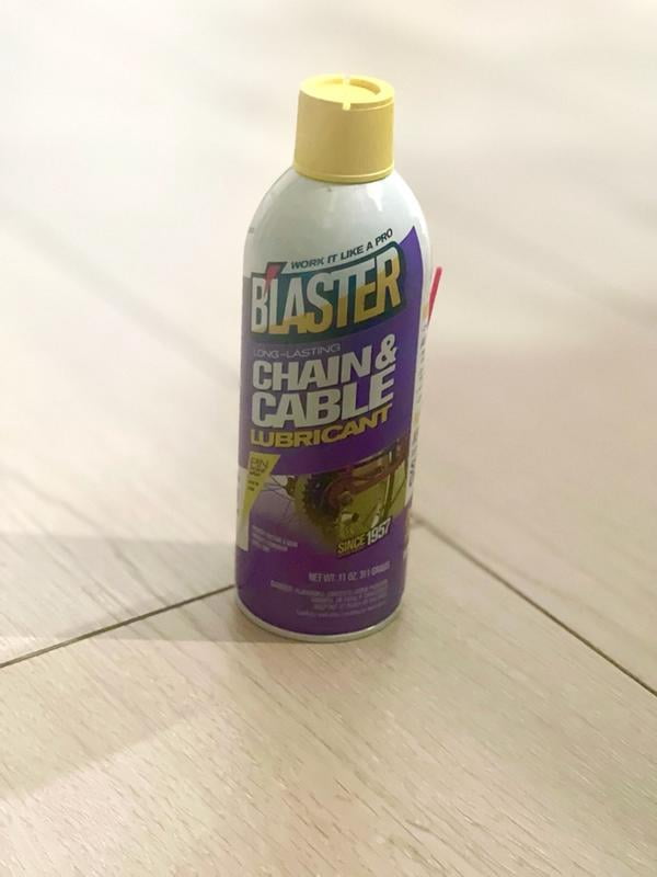 Blaster 16-CCL PB Chain & Cable Lubricating Teflon Fluoropolymer
