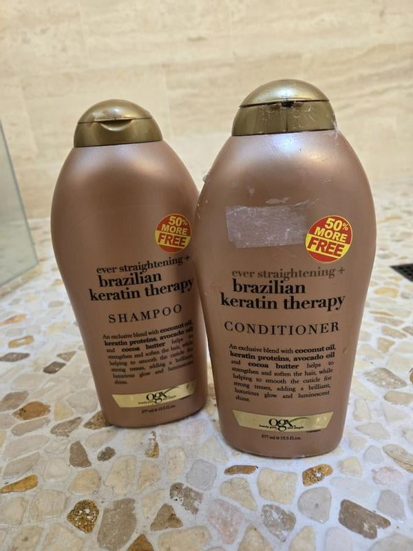 OGX Ever Straightening Brazilian Keratin Therapy Conditioner for