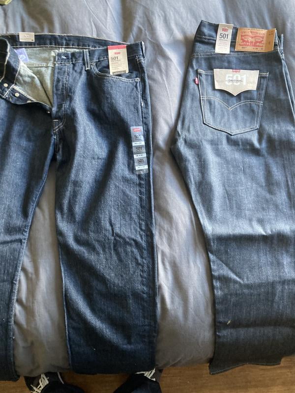 Levi's Men's Clean Rigid 501 Original Fit Jeans, 29x32 - Walmart.com