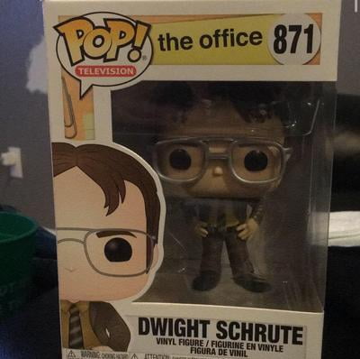 Funko POP! Dwight Schrute The Strangler – The Office Vinylfigur, Ca. 9,5 Cm, Offizielle Lizenzware