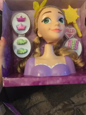 Disney Princess Rapunzel Styling Head, 14-pieces, Officially Licensed Kids  Toys for Ages 3 Up, Gifts and Presents 