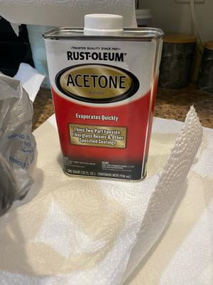 2 pack) Rust-Oleum Automotive Acetone-248667, Quart - Walmart.com