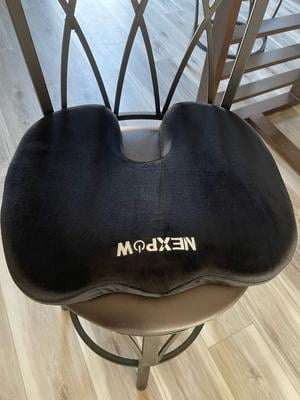 Nexpow Memory Foam Seat Cushion for Tailbone Pain Relief Ergonomic