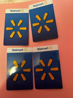 Basic Blue Yellow Spark Walmart Gift Card