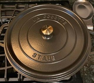 Staub Cast Iron Round Cocotte, Dutch Oven, 9-quart, serves 9-10, Made in  France, Cherry, 9-qt - Harris Teeter
