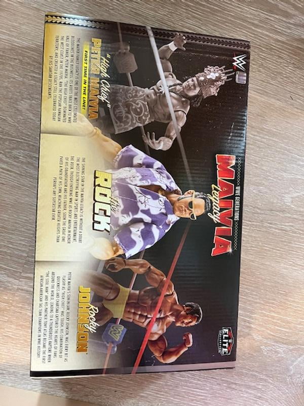 WWE Elite Action Figure Generations: The Rock, Rocky Johnson