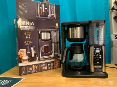  Ninja Specialty Coffee Maker CM400, Removable Water