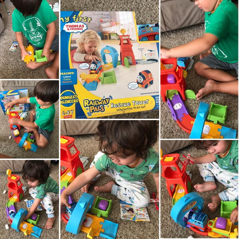 my first thomas and friends rescue tower