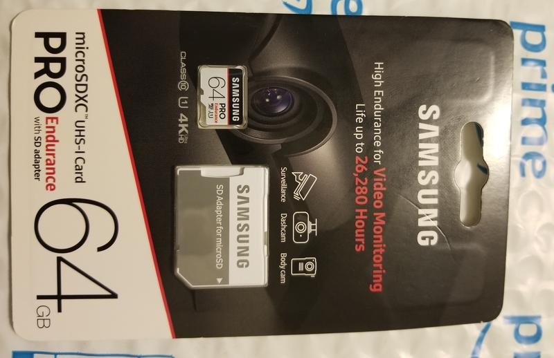 64 gb samsung pro endurance