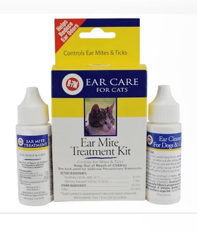 Customer reviews for Miracle Corp R7M Ear Mite Treatment Care for Cats 1 ounce Walmart