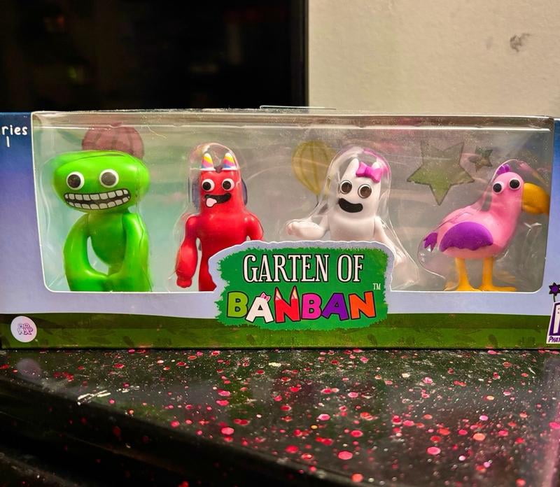 PhatMojo Garten of Banban Series 1 Figure Pack, Includes Banban