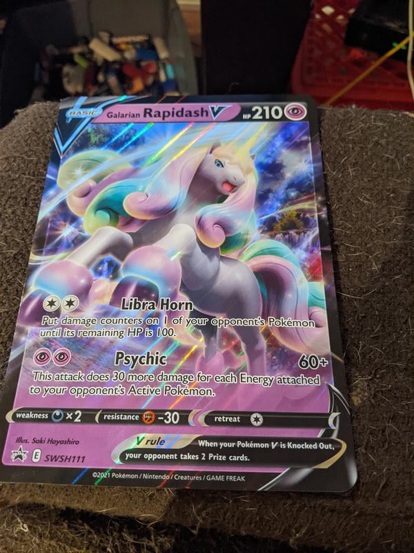POKEMON GALARIAN RAPIDASH V BOX - Walmart.com