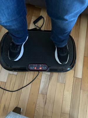 Customer reviews for Lifepro Waver Vibration Plate Exercise Machine  Full  Body Vibrating Plate for Lymphatic Drainage, Muscle Toning & Fat Loss   Includes Loop Bands, Remote & 99 Speed Settings - Black | Walmart.com