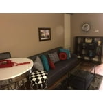 DHP Jasper Coil Futon, Green Linen