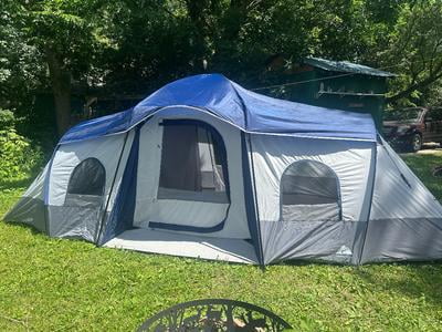 Ozark Trail 10-Person Cabin Tent, with 3 Entrances - Walmart.com