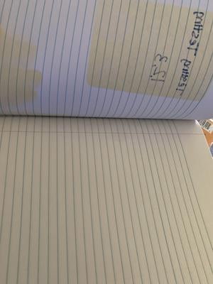 Exceed 80ct Gray Flannel Composition Book, CR 9.75 x 7.5 x 0.3