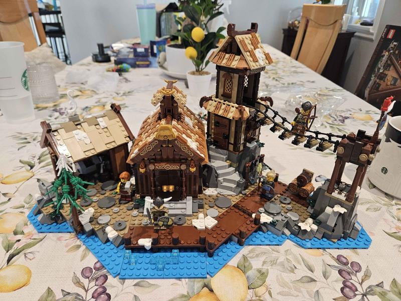 ヴァイキングの町 LEGO Ideas Viking Village 21343 - Walmart.com