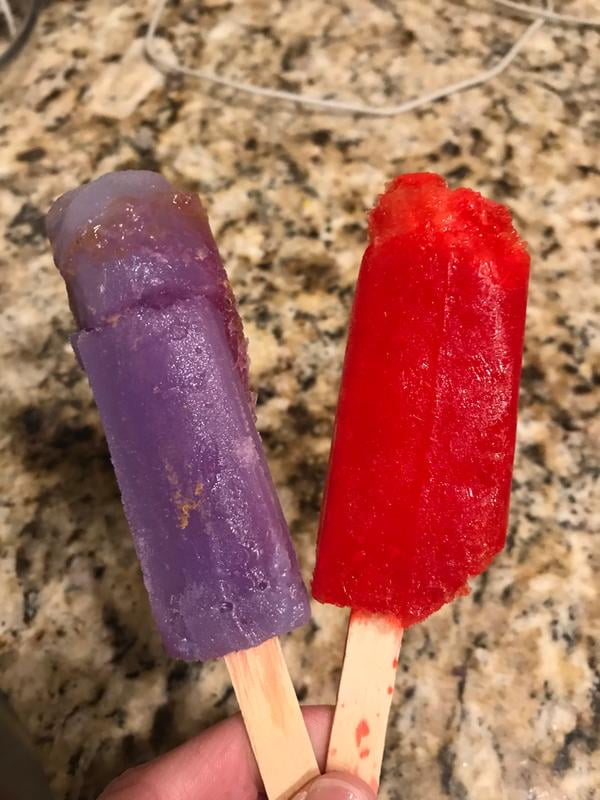 Popsicle Ice Pops Sugar Free Orange Cherry Grape 32 Ct Walmart Com Walmart Com
