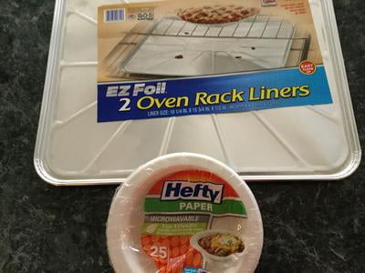 EZ Foil Oven Rack Liners - 2 liners